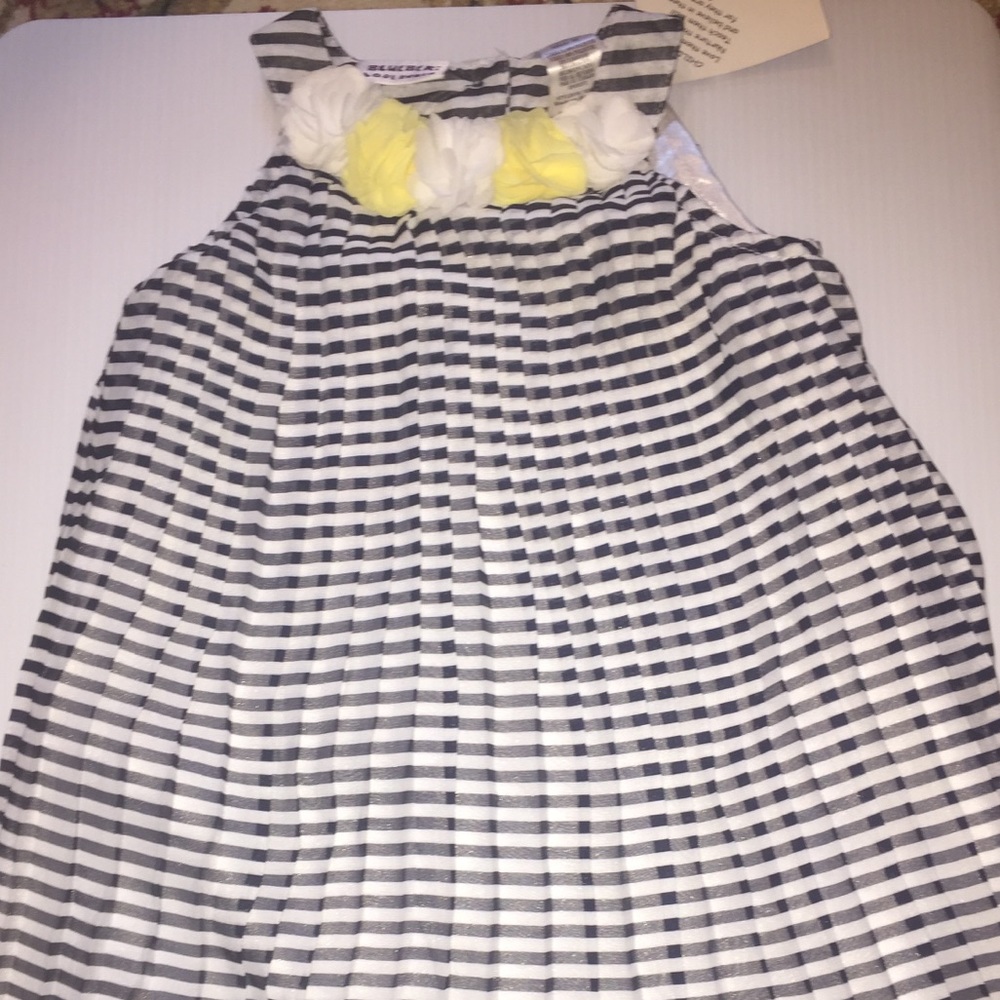 Blueberi boulevard toddler girl dress NWT